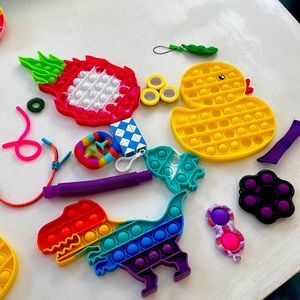 Almost new pack of fidgets